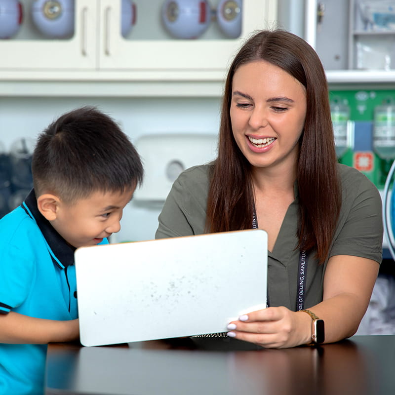 Meet Our Teachers | BSB Sanlitun - Feature Cards Tabs