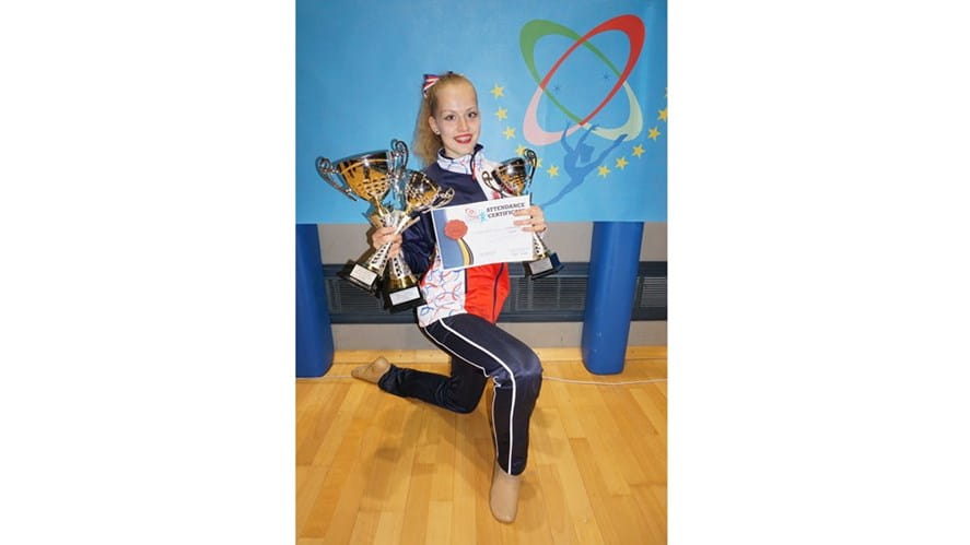2019年棒操欧洲锦标赛冠军-Eva Beranova - baton-twirling-european-champion-2019--eva-beranova