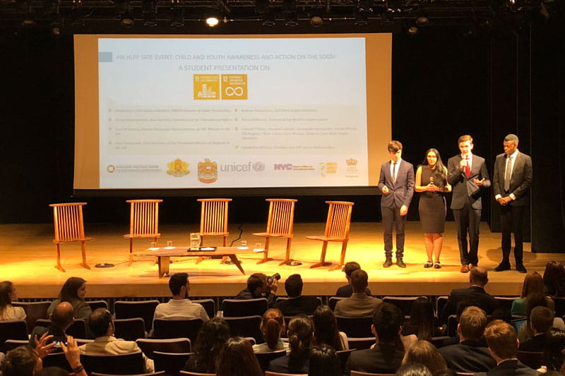 BSB Students attending NAE-UNICEF Summit in New York - BSB Students attending NAE-UNICEF Summit in New York