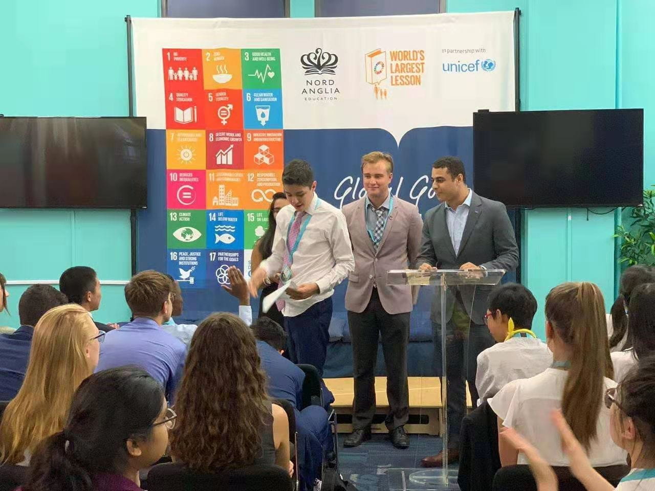 BSB Students attending NAE-UNICEF Summit in New York - BSB Students attending NAE-UNICEF Summit in New York