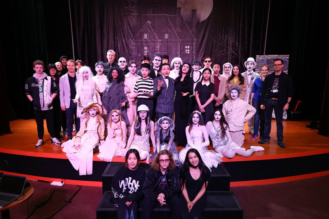 BSB Young Talent on Display - “The Addams Family Musical” - BSB Young Talent on Display The Addams Family Musical