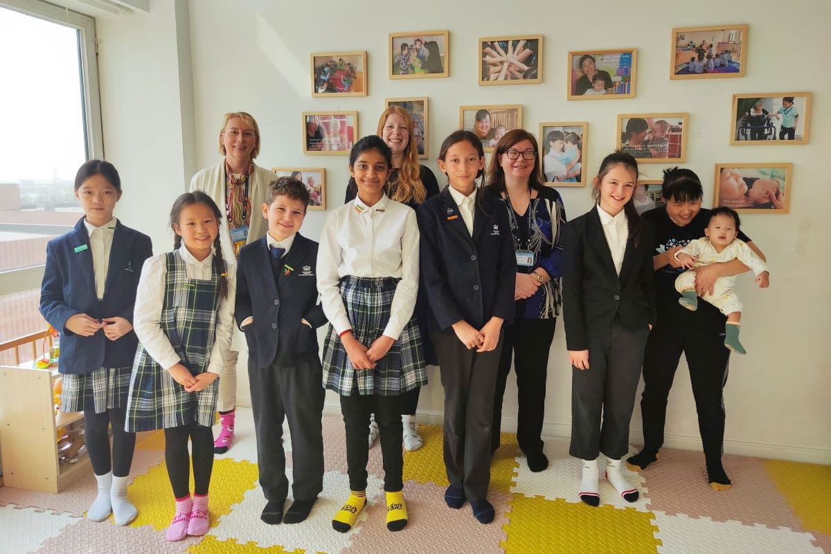 Student Council visits children at Dew Drops - Student Council visits children at Dew Drops