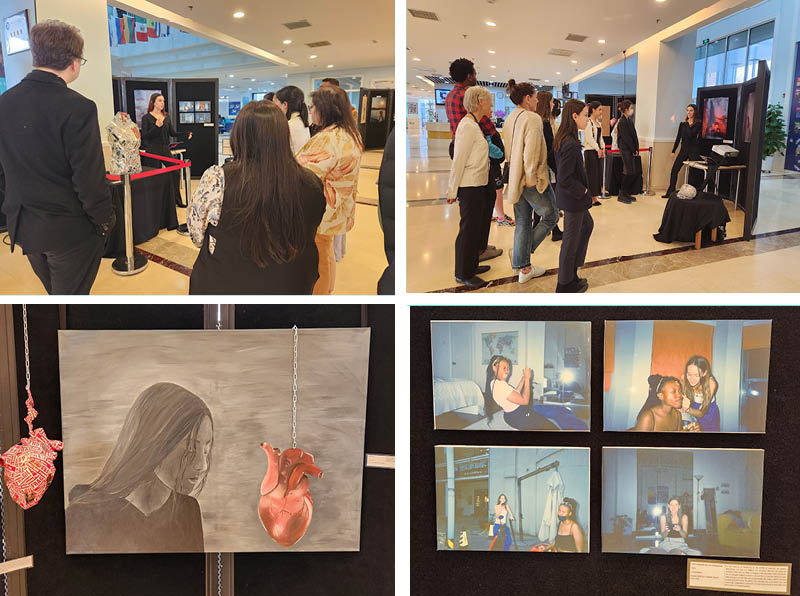 才华横溢的IB视觉艺术展2023 - Excellent Talents displayed at IB Visual Art Exhibition 2023