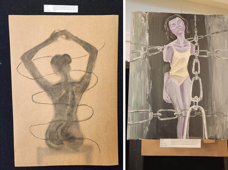 才华横溢的IB视觉艺术展2023 - Excellent Talents displayed at IB Visual Art Exhibition 2023