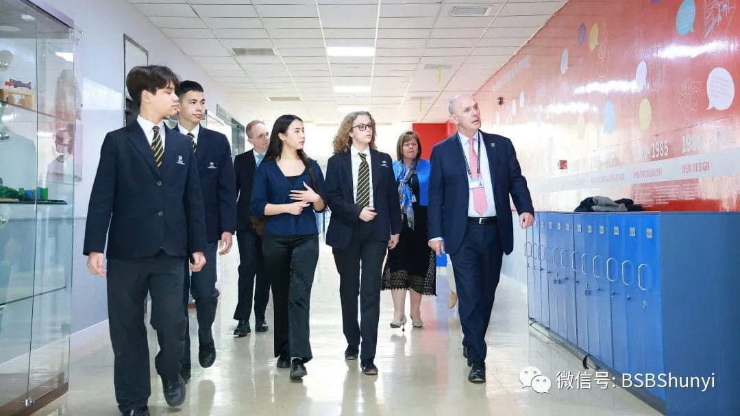 诺德安达教育集团CEO访问北京英国学校-顺义校区 - Nord Anglia Education CEO visits BSB Shunyi