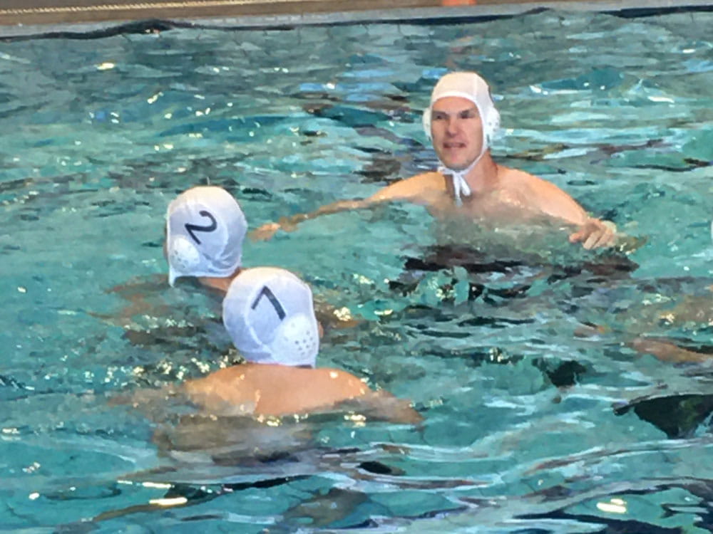 BSB Water Polo Players met Dutch Olympian Ben Silvis - BSB Water Polo Players met Dutch Olympian Ben Silvis