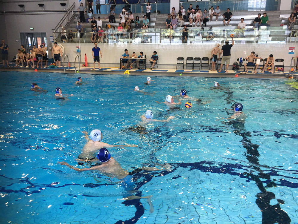 BSB Water Polo Players met Dutch Olympian Ben Silvis - BSB Water Polo Players met Dutch Olympian Ben Silvis