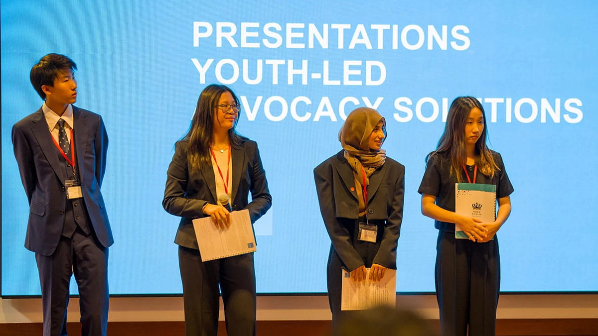 BSB Ambassadors at the NAE-UNICEF Summit in New York 2023 - BSB Ambassadors at the NAE-UNICEF Summit in New York 2023