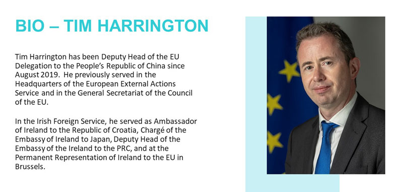 Meet Deputy Head of EU Delegation to China – Mr. Harrington  - Meet Deputy Head of EU Delegation to China Mr Harrington