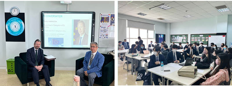 Meet Deputy Head of EU Delegation to China – Mr. Harrington  - Meet Deputy Head of EU Delegation to China Mr Harrington