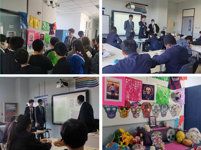 西班牙语学生亲身体验墨西哥传统！ - Spanish students get a taste of Mexican tradition