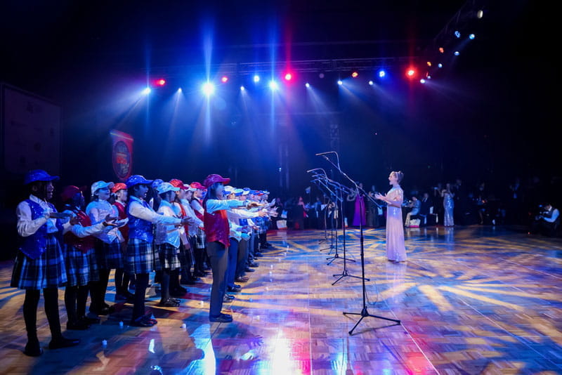 BSB Choir delighted audiences at the British Ball 2022 - BSB Choir delighted audiences at the British Ball 2022