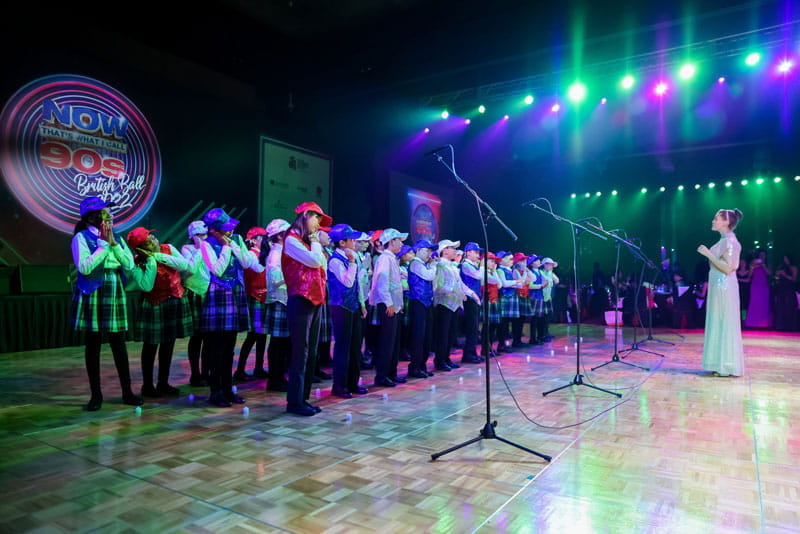 BSB合唱团在2022年英国慈善舞会大放异彩 - BSB Choir delighted audiences at the British Ball 2022