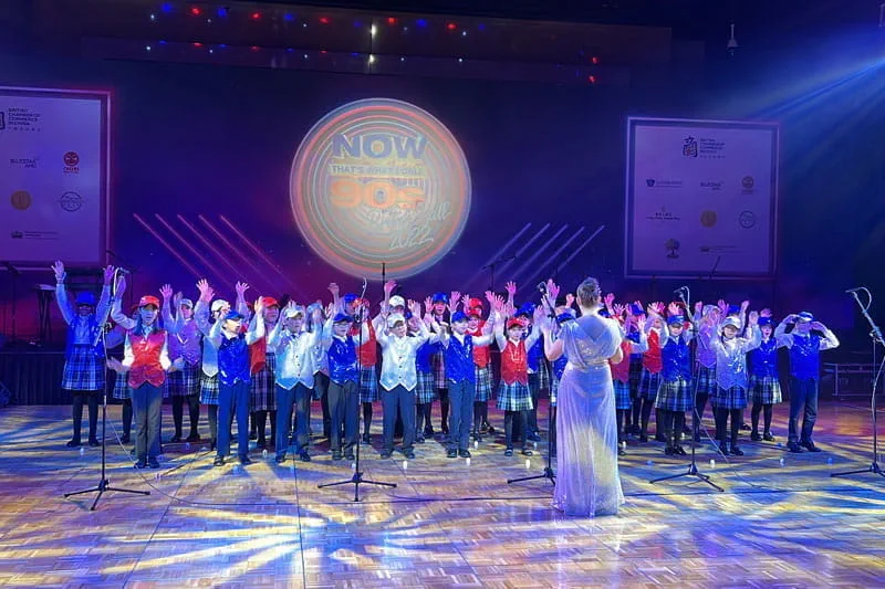 BSB Choir delighted audiences at the British Ball 2022 - BSB Choir delighted audiences at the British Ball 2022