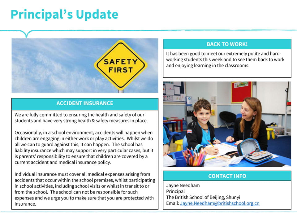 Principal Update - 10th January 2022 - Principal Update 10 January 2022
