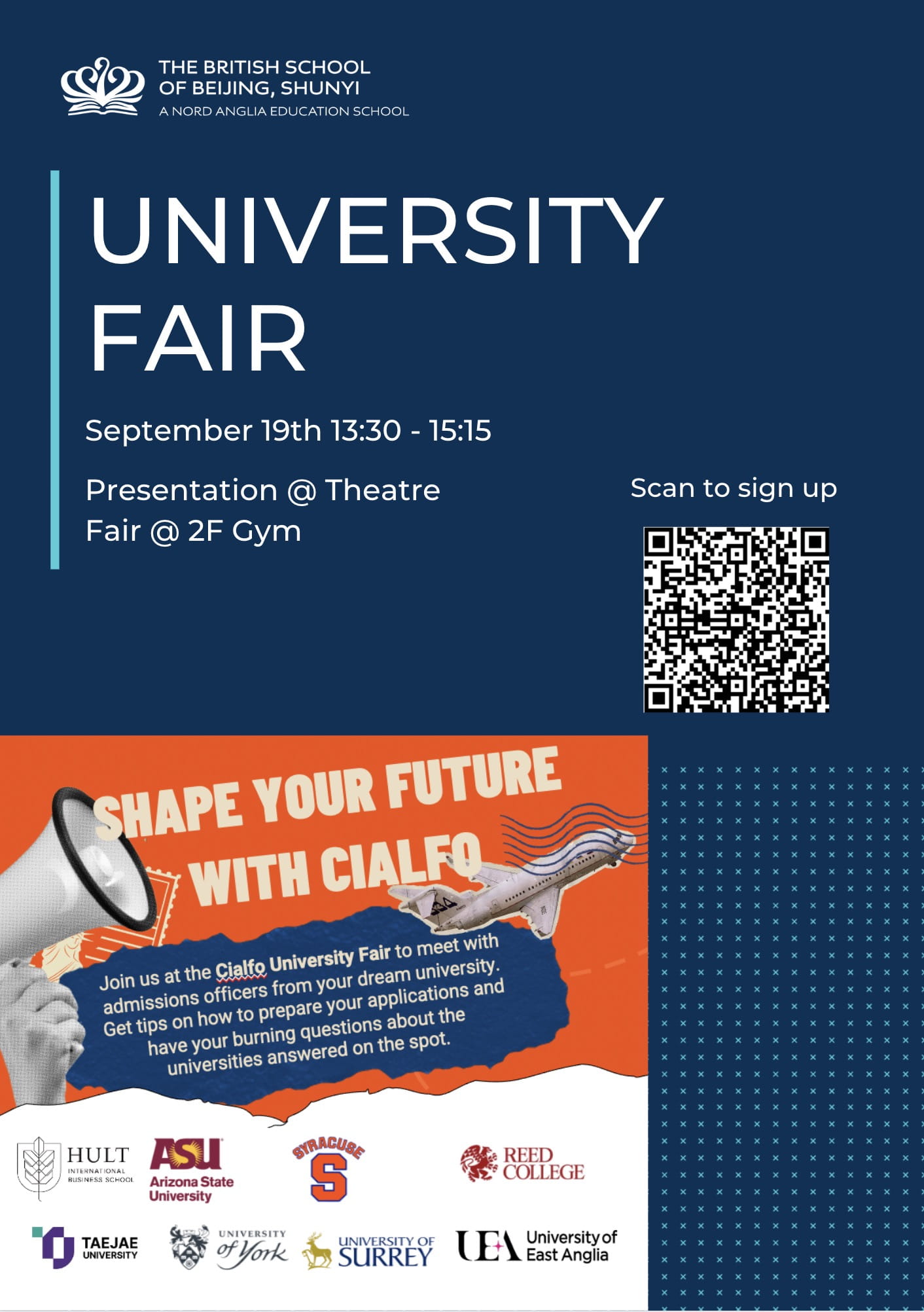 University Fair at BSB - 19th Sep 2023 - University Fair at BSB - 19th Sep 2023