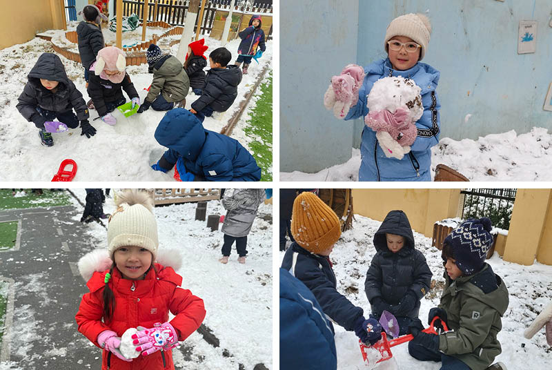 Enjoying the first Snowfall of the Season - Enjoying the first Snowfall of the Season