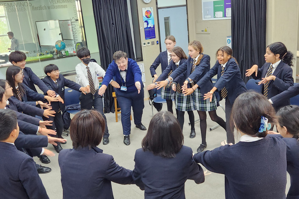 茱莉亚学院课程专家 Brian Drye 访问 BSB – 2024 年 1 月 - Juilliard Curriculum Specialists Brian Drye visits BSB Jan 2024