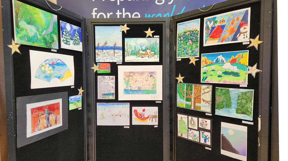 BSB学生艺术画展与活动 - Be Inpired by the Love of Art at BSB