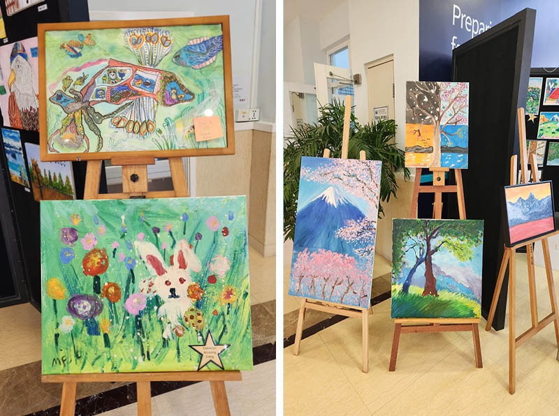 BSB学生艺术画展与活动 - Be Inpired by the Love of Art at BSB