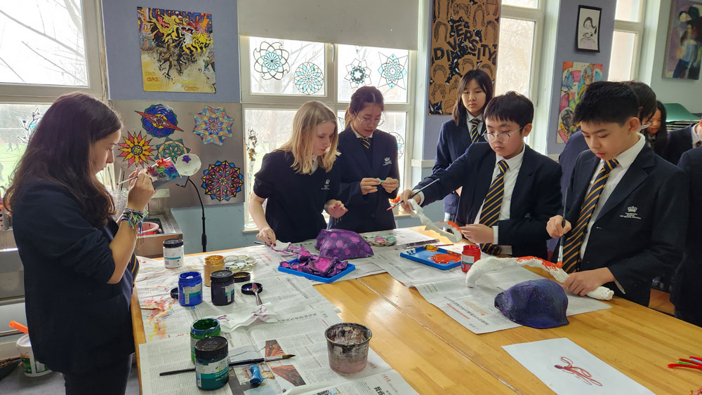BSB学生艺术画展与活动 - Be Inpired by the Love of Art at BSB