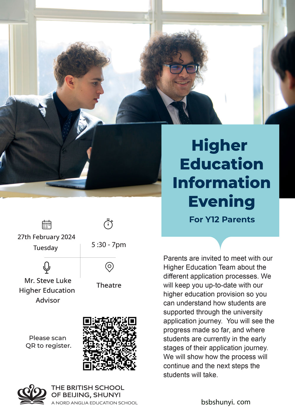 Higher Education Information Evening for Year 12 Parents 27 February 2024-Higher Education Information Evening for Year 12 Parents 27 February 2024