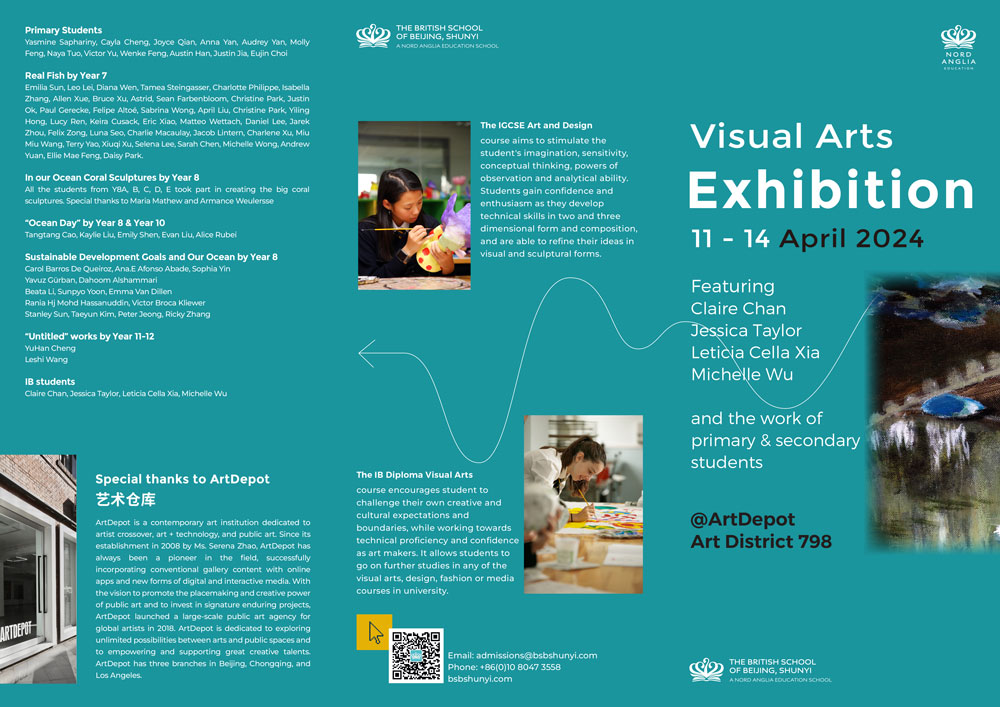 Come and see BSB Visual Arts Exhibition at 798 Art District April 2024 - Come and see BSB Visual Arts Exhibition 798 Art District