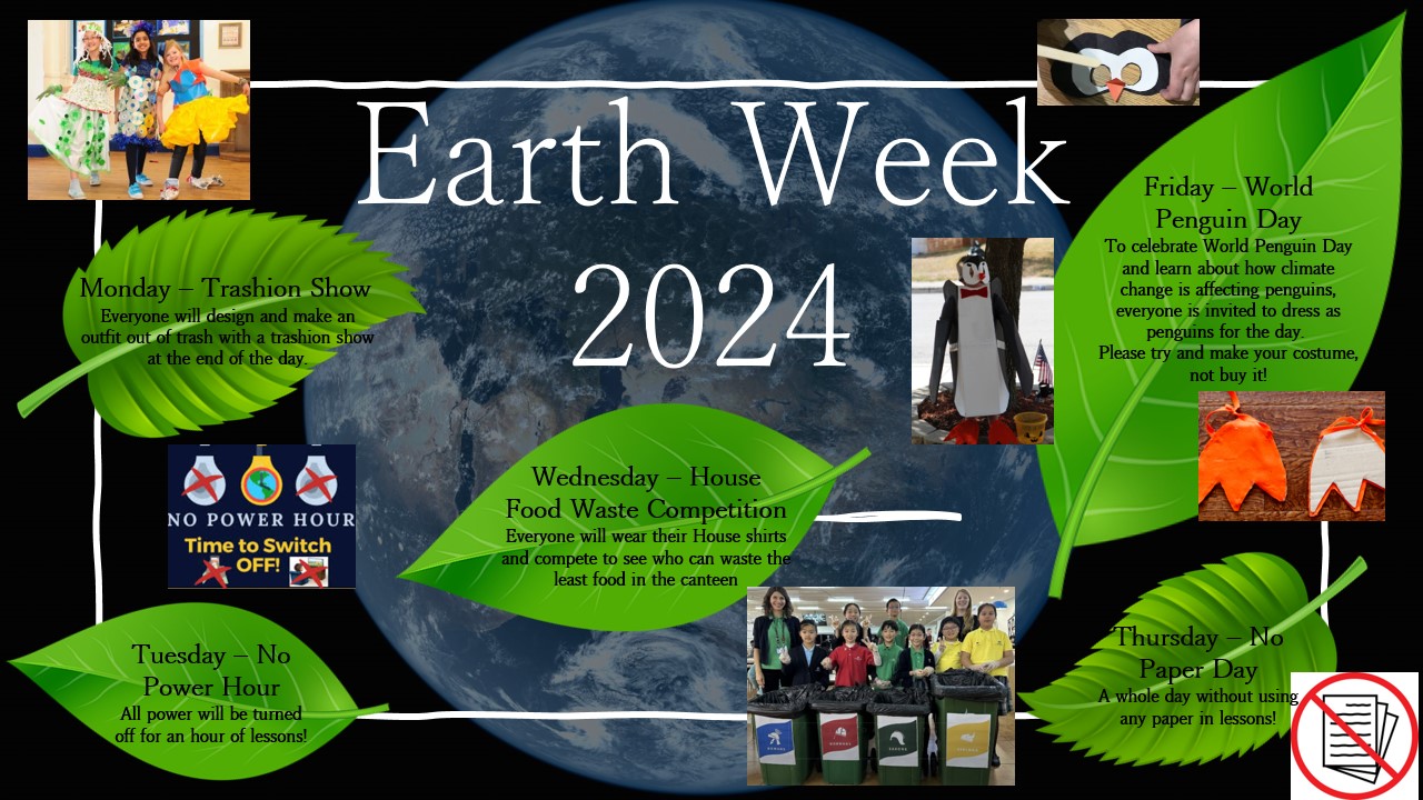 BSB celebrates Earth Week 2024 - BSB celebrates Earth Week 2024