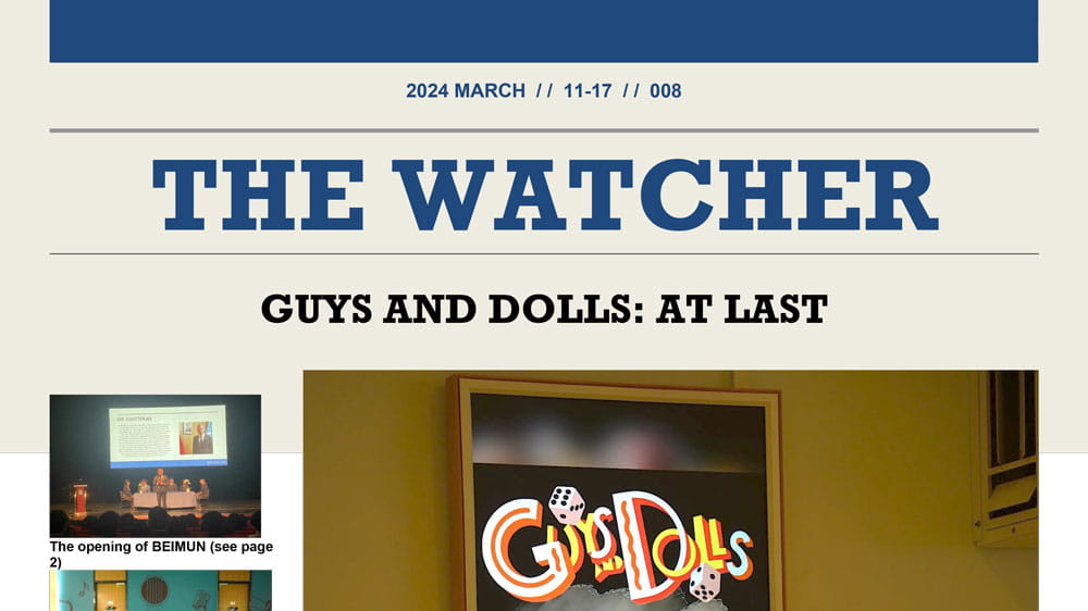 "The Watcher" 8th Edition 17 March 2024 - The Watcher 8th Edition 17 March 2024