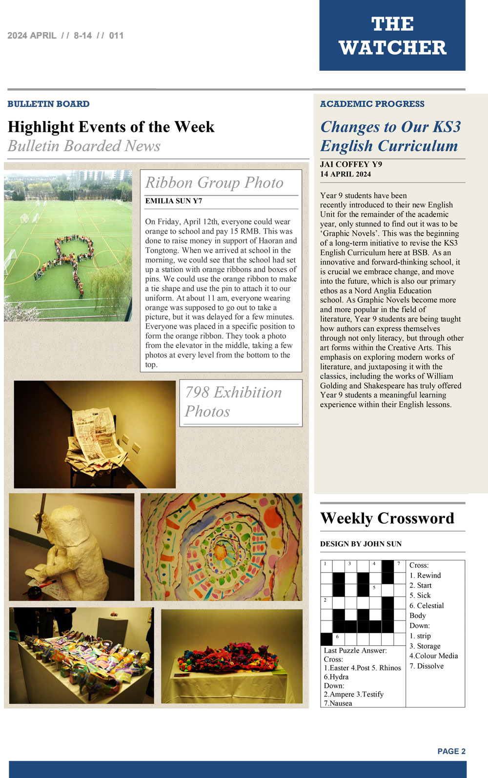 The Watcher 11th Edition 14 April 2024 - The Watcher 11th Edition 14 April 2024