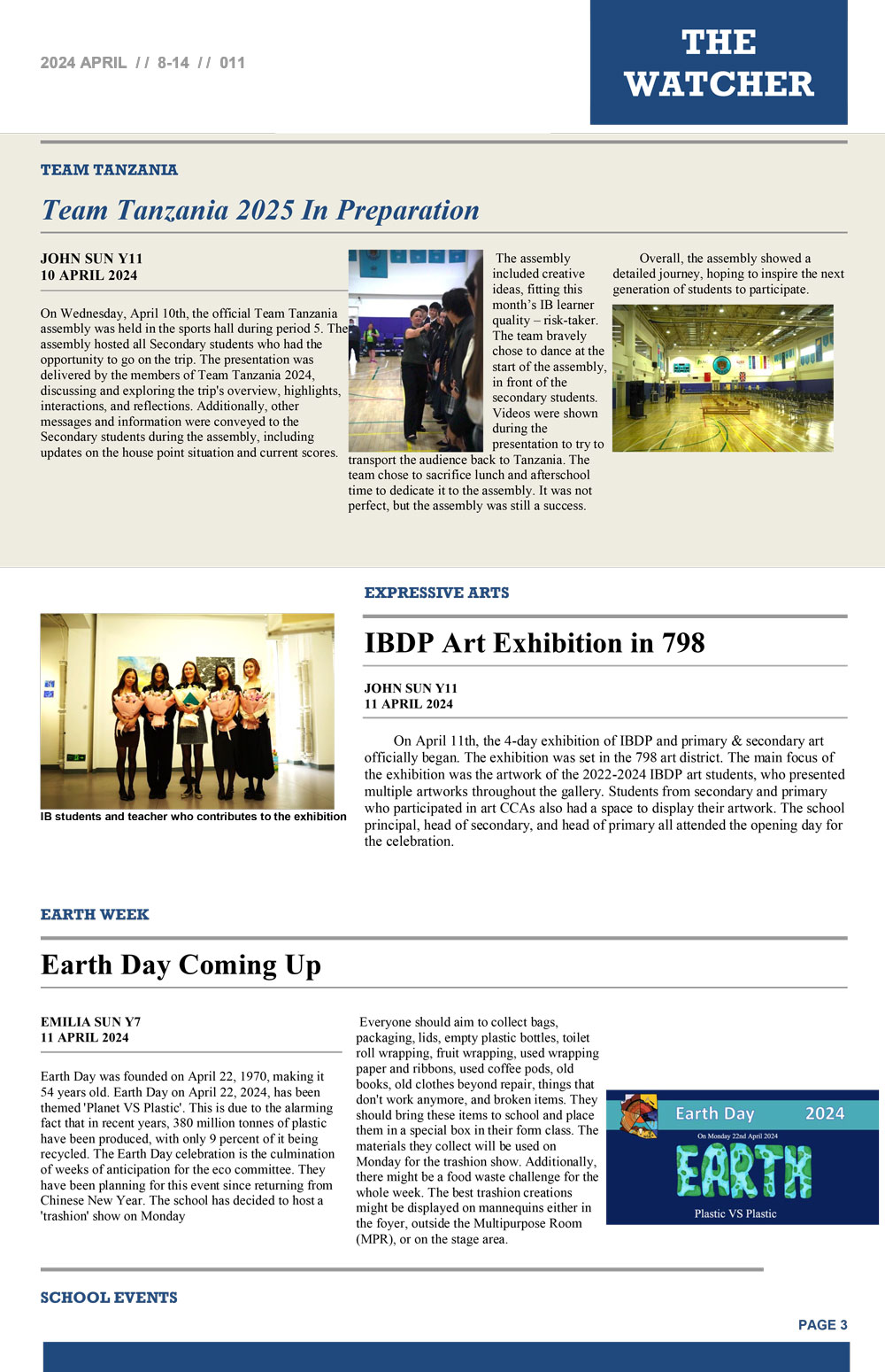 The Watcher 11th Edition 14 April 2024 - The Watcher 11th Edition 14 April 2024