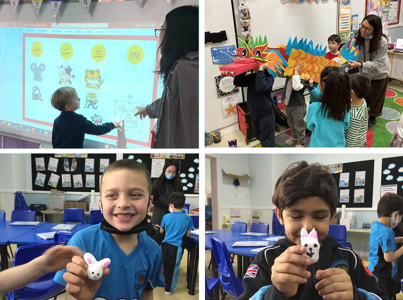 Primary Students experienced Spring Festival traditions - Primary Students experienced Spring Festival traditions