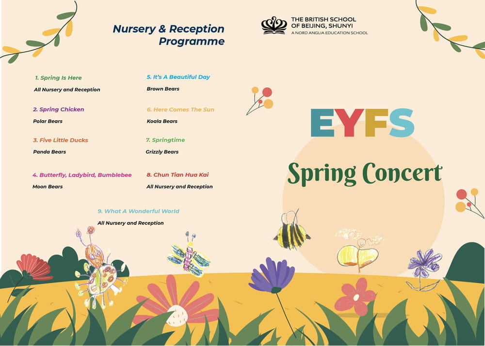 EYFS Spring Concert and Picnic 2023 - EYFS Spring Concert and Picnic 2023