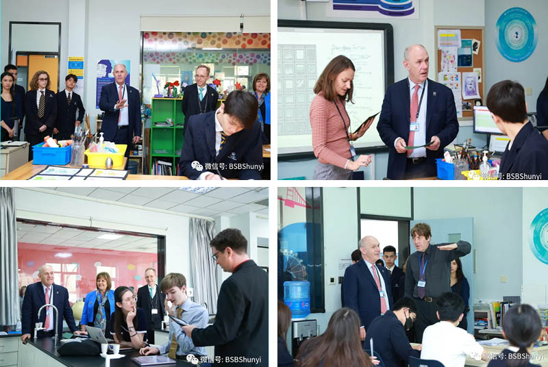 Nord Anglia Education CEO visits BSB Shunyi - Nord Anglia Education CEO visits BSB Shunyi