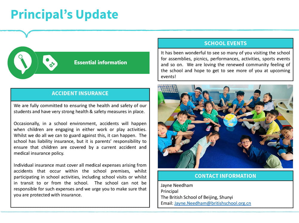 Principal's Update - 21st April 2023 - Principal Update 21 April 2023