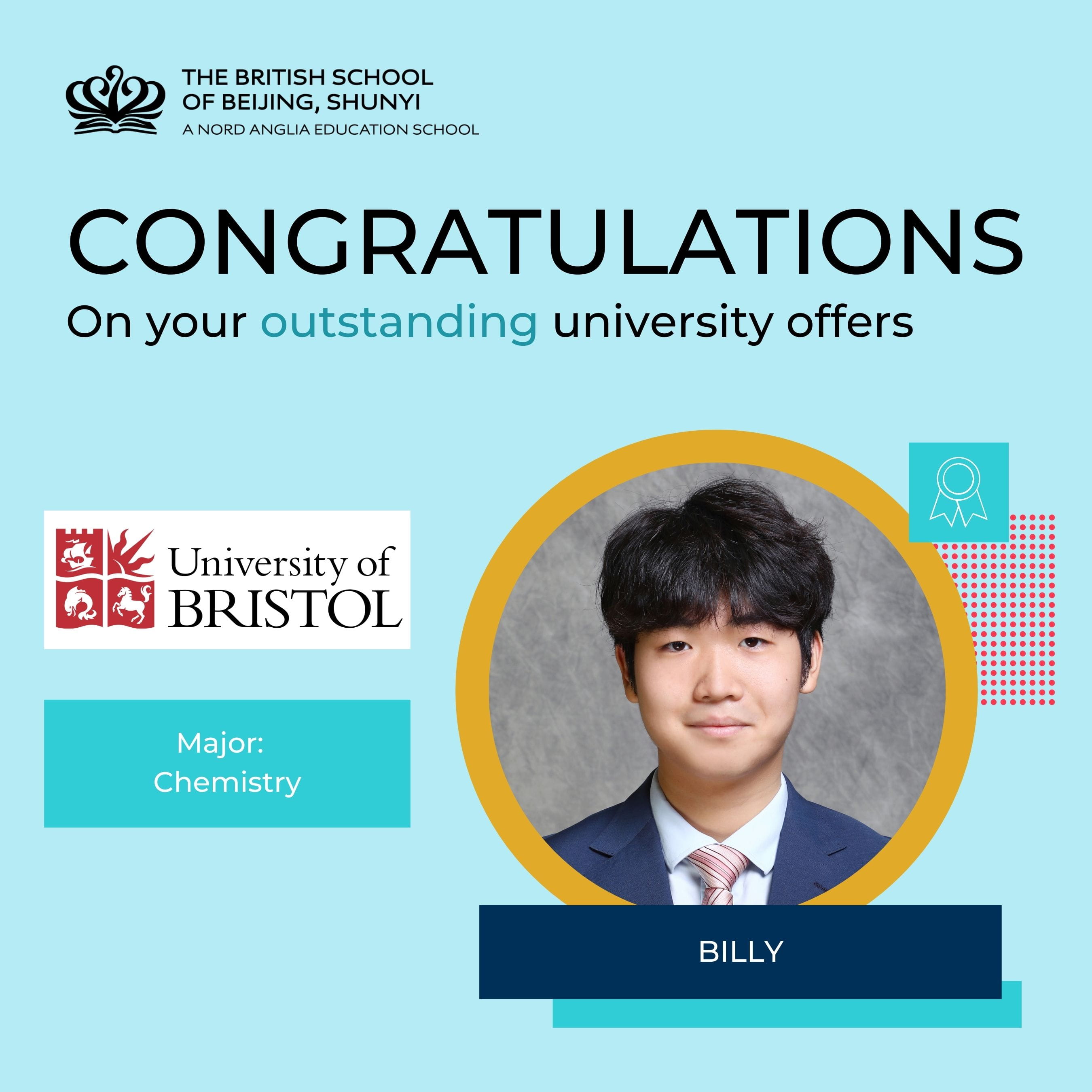 Outstanding University Outcomes at the British School of Beijing Shunyi - Outstanding University Outcomes at the British School of Beijing Shunyi