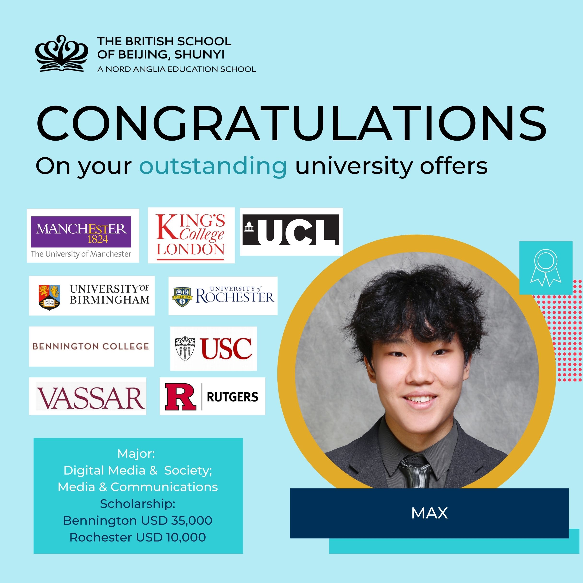 2025 BSB 应届13 年级学生获得顶尖大学提前录取！ - First University Offers BSB students secure Early Offers at Top Ranking Universities 2025