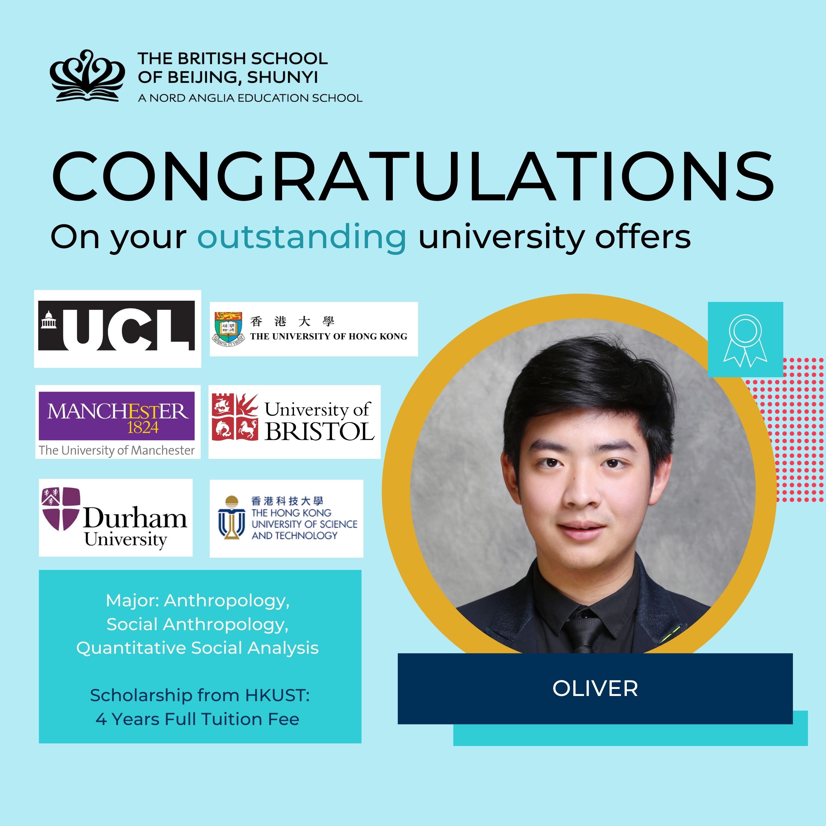 Outstanding University Outcomes at the British School of Beijing Shunyi - Outstanding University Outcomes at the British School of Beijing Shunyi