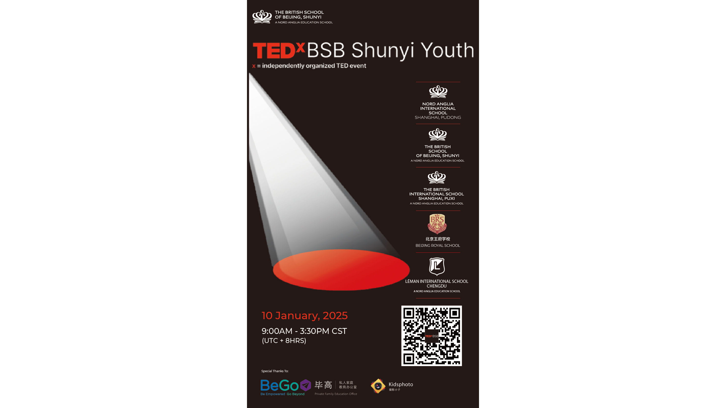 TEDx BSB Shunyi Youth - Watch Livestream on 10 January, 2025 - TEDx BSB Shunyi Youth Watch Livestream on 10 January 2025