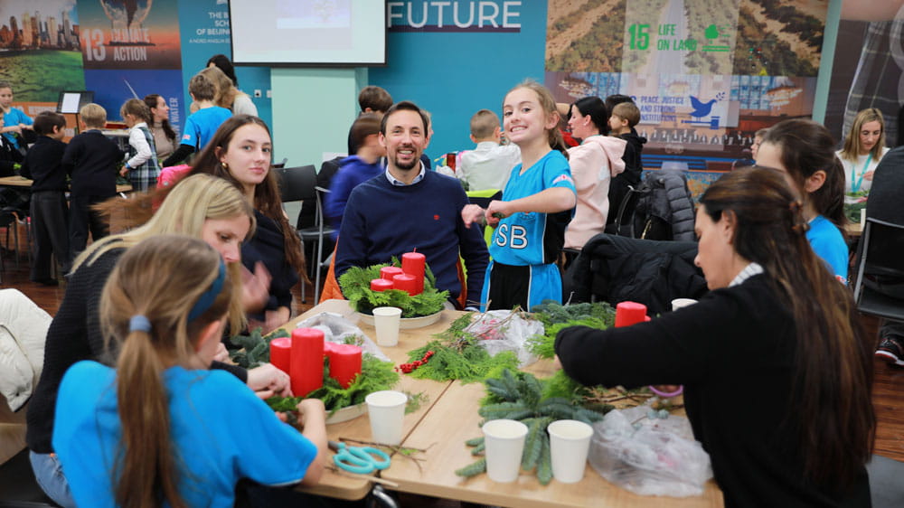 BSB German Family Tradition Advent Wreath Making - BSB German Family Tradition Advent Wreath Making