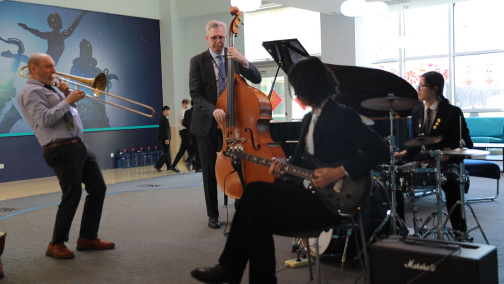 BSB Students learning with Juilliard Specialists on campus 2025 - BSB Students learning with Juilliard Specialists on campus 2025