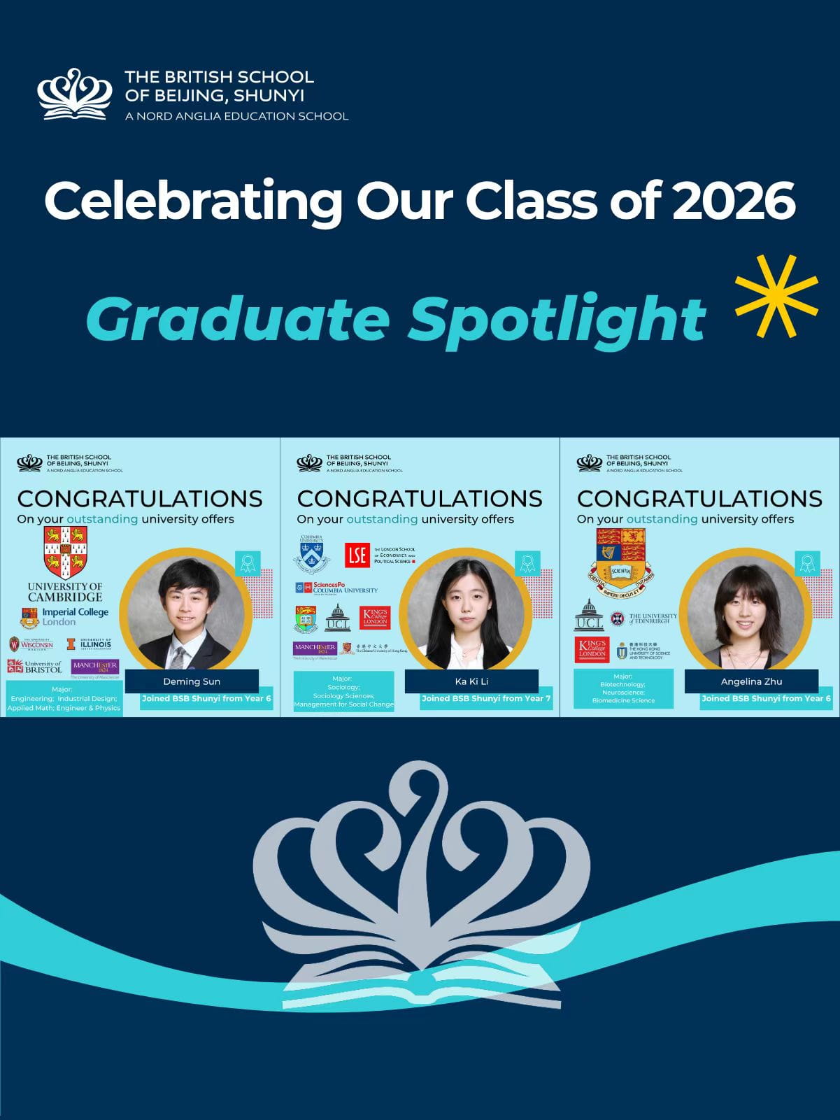 北京英国学校顺义校区卓越佳绩：IBDP平均分超出全球平均5.39分！ - Celebrating Exceptional IBDP Results at BSB Shunyi