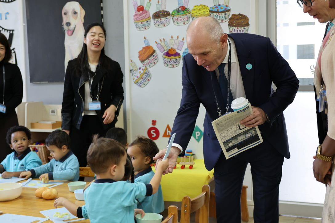 NAE CEO Mr Andrew Fitzmaurice Inspires BSB Shunyi - NAE CEO Mr Andrew Fitzmaurice Inspires BSB Shunyi