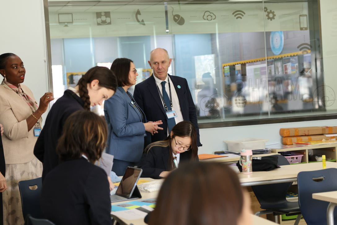 NAE CEO Mr Andrew Fitzmaurice Inspires BSB Shunyi - NAE CEO Mr Andrew Fitzmaurice Inspires BSB Shunyi