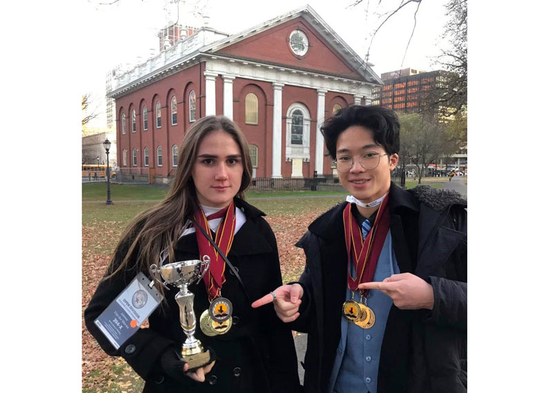 BSB学生在世界学者杯（WSC）耶鲁大学冠军赛中获得金奖! - bsb-won-gold-at-wsc-tournament-of-champions-yale