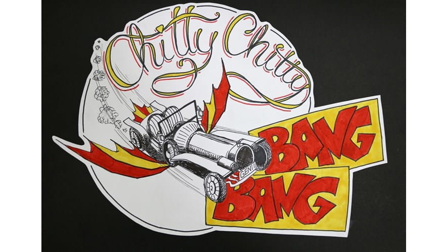 "Chitty Chitty Bang Bang"海报设计比赛冠军花落谁家,谜底揭晓 - chitty-chitty-bang-bang-poster-competition-winner