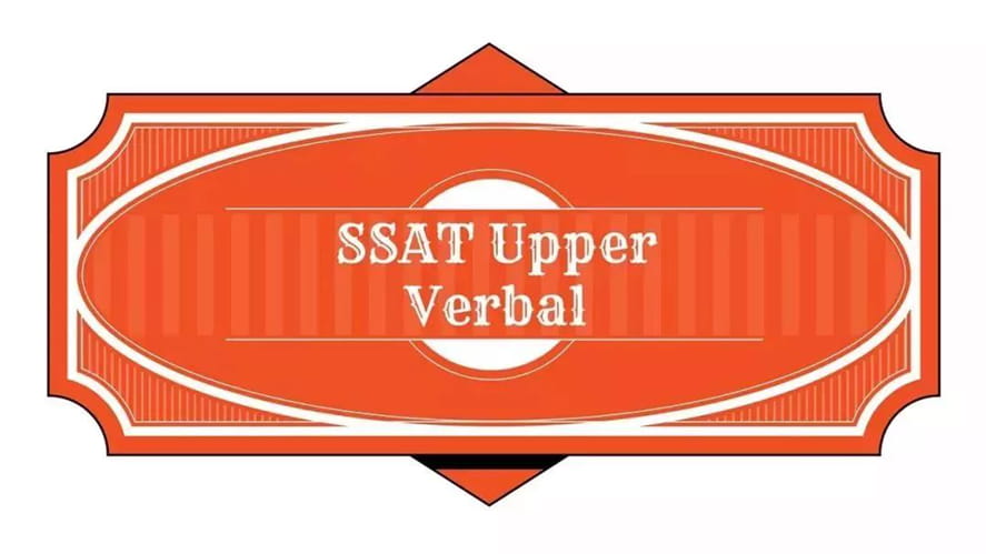 Upper SSAT I Verbal  Writing