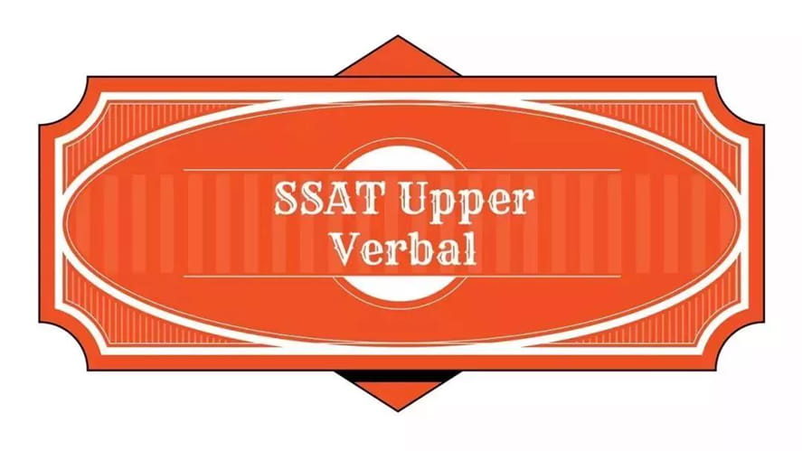 Upper SSAT I Verbal  Writing