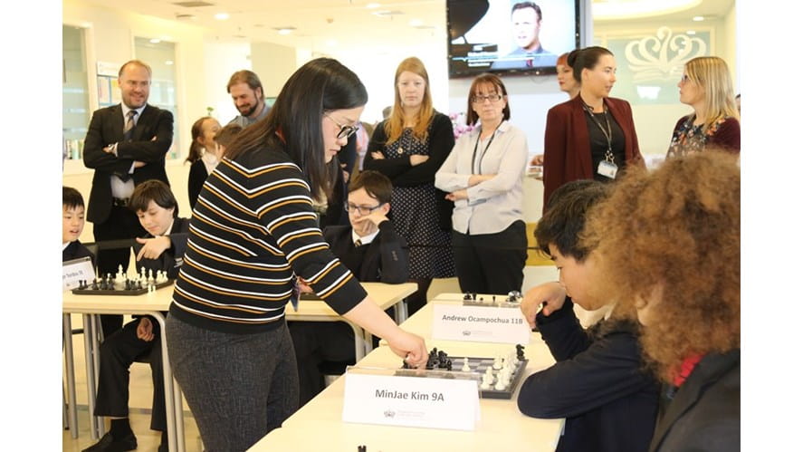 Grandmaster Zhao Xue: Simultaneous Chess Match @ BSB - grandmaster-zhao-xue-simultaneous-chess-match-bsb