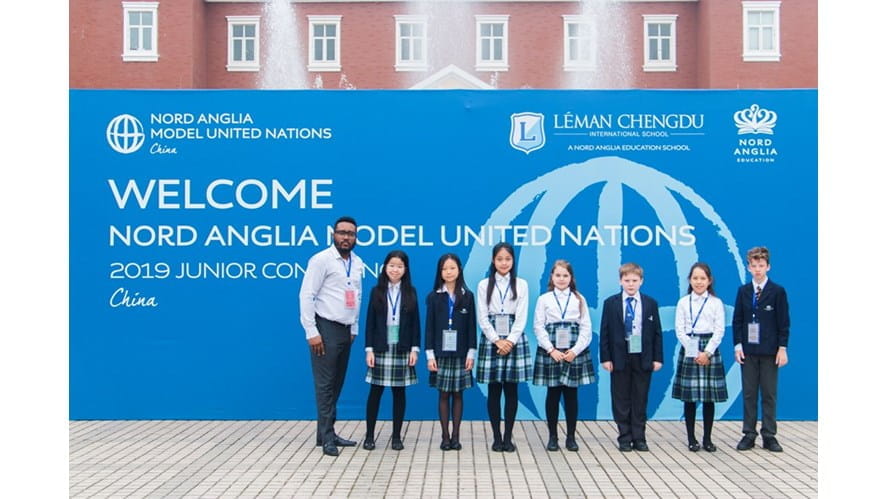 2019诺德安达中国区模拟联合国——青年学生大会-nord-anglia-model-united-nations-china--junior-conference-2019-Team  BSB Shunyi at NAE MUN Chengdu